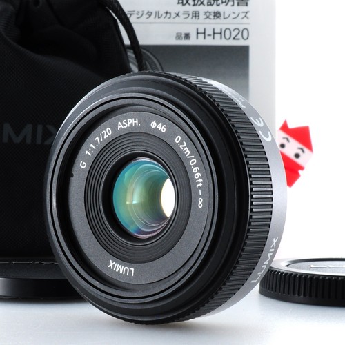 Panasonic lumix 20mm 7 - g, f1.7