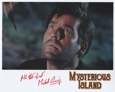 Michael Craig Signed 8x10 Photo - Mysterious Island (1961)  Ray Harryhausen Film