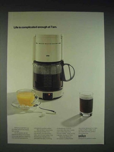1986 braun aromaster coffee - 1986,