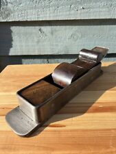 Antique Mitre Plane 10-1/2” With Moulson Brothers Iron Walnut Infill