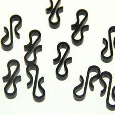 100X Gutter Hooks Heavy Duty Clips Christmas Party Led Icicle Fairy Light