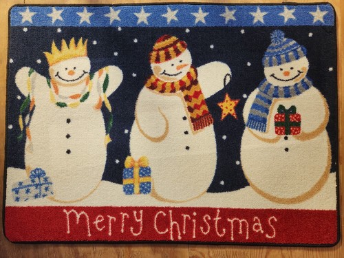 Christmas area rug milliken - christmas, rug-