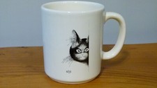Dubout Editions Cat Ceramic Tea Coffee Mug Cup, free delivery