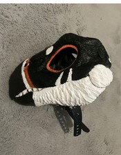 Furry Moving when you talk Dino Cosplay Mask  Hand painted  New