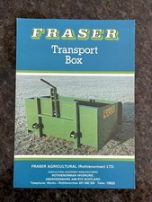 Fraser Transport Box Leaflet
