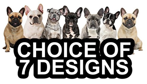 French bulldog self adhesive - bulldog,