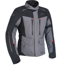 Oxford Continental Advanced Waterproof Motorcycle Motorbike Jacket Tech Grey