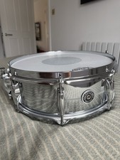Gretsch GB4160 Brooklyn Chrome Over Brass 5x14" 8-Lug Snare Drum (COB)