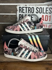 Adidas Originals ® Gazelle OG Floral Print Canvas UK Size 7 2016