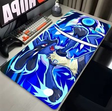 Pokemon Lucario Desk Mat Mouse