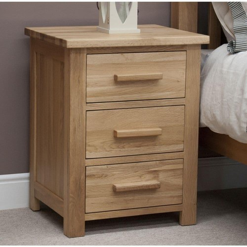 Solid oak bedside - bedside, opus