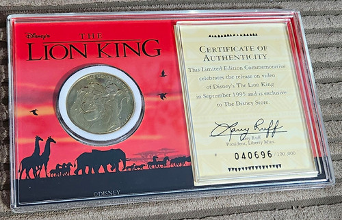 Disney lion king 1995 limited - 1995,