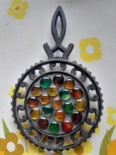 Vintage 1970s Glass Pebble