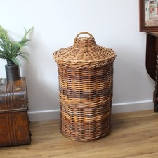 Large Vintage Laundry Basket