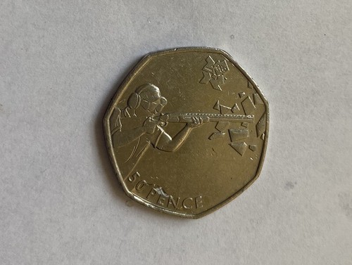2012 olympic 50p coin - 2012,