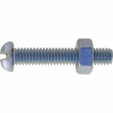 BA Machine Screws with Nuts