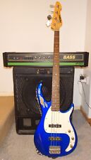 Peavey bass guitar with 150W Carlsbro amplifier stack