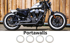4x 15 inch White wall Trim
