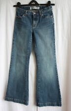 GAP Classic 'Long and Lean' Girls 10 yrs Dark Blue Denim Bootcut Jeans 