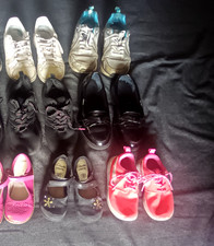 Job Lot Old used Trainers Shoes, Puma, school shoes etc. Various Sizes. 
