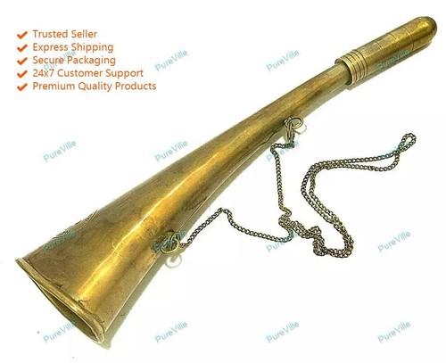 Bugle brass bigul old - bugle,