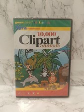 10,000 Clipart Animals PC CD