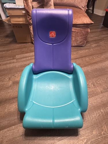 Vintage purple teal step 2 - step,