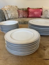 Royal Doulton Paramount Platinum 24 Piece Dinner Service - Excellent Condition