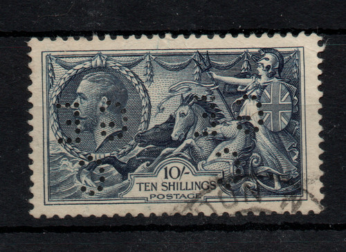 Kgv 1934 seahorse - gb, used