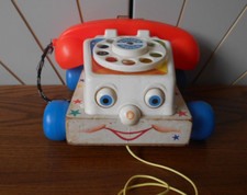 CHATTER TELEPHONE vintage pull