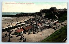 POSTCARD TYNEMOUTH - LONG SANDS FROM AQUARIUM