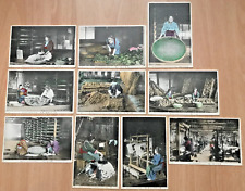 vintage Japanese postcard set