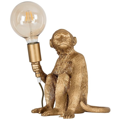 George monkey gold - monkey, lamp