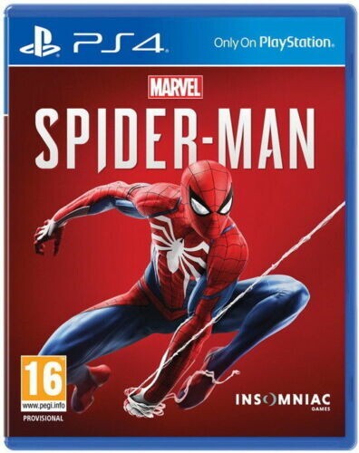 Marvel spider man ps4 brand - marvel,