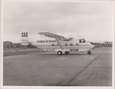 CAS CARIBBEAN AIR SERVICES SHORT SKYVAN ORIGINAL MANUFACTURERS PHOTO G-14-16