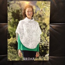 Sirdar Click D/K Ladies Poncho