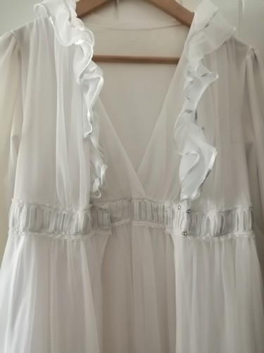Vintage long white nightdress