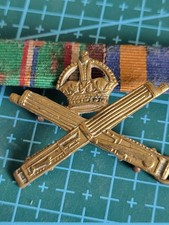 WW1, The Machine Gun Corps ~ 100% GENUINE, British Military Army Cap Badge.