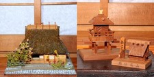 Japanese Wooden 3 Miniature