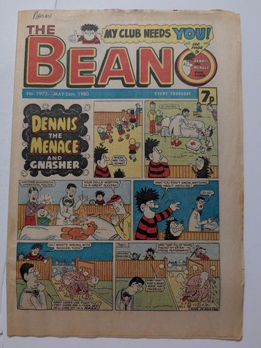 Beano comic 1975 - may, 24th