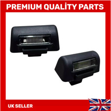 2X FOR TRANSIT REAR BACK NUMBER PLATE LIGHT MK5 MK6 MK7 1672263 (1995-2014)