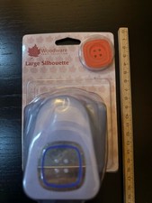 Rounded Square 4 Hole Button -