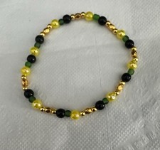 Jamaican ankle  Bracelet With Gold 