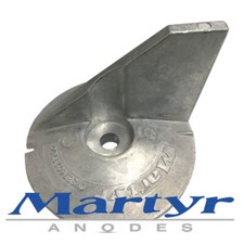 Zinc Trim Tab Anode for Tohatsu 60HP 70HP 90HP 115HP 140HP Outboard 3B7-60217-00