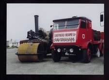 tz0276 - Sentinel Steam Wagon/Lorry 9208/Reg.BYL 485 & Steam Roller - photo 7x5