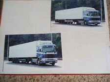 2 X SCANIA 144L TRUCK PHOTOS [MAGUIRE INTERNATIONAL[ COLOUR ]