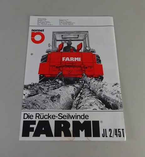 Farmi double drum winch - double, jl
