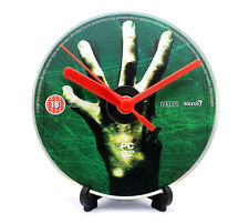 Left 4 Dead CD DVD Disc Clock Video Game Upcycled Gift Idea