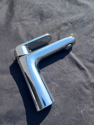 Chrome bathroom basin mixer - bathroom,