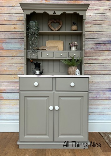 Hand painted pine two door - pine,